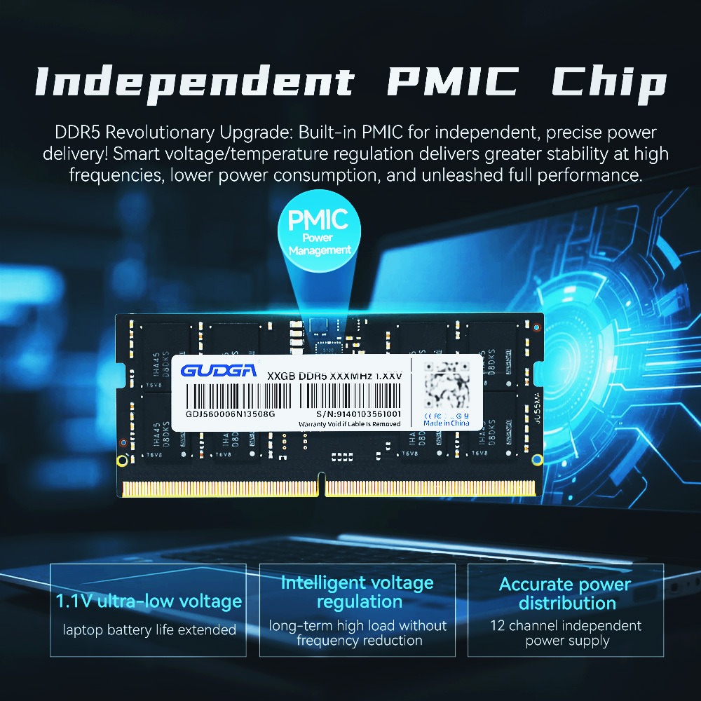 GUDGA DDR5 RAM 8GB 16GB 32GB P – Ddr5 6000Mhz recenzja i cena