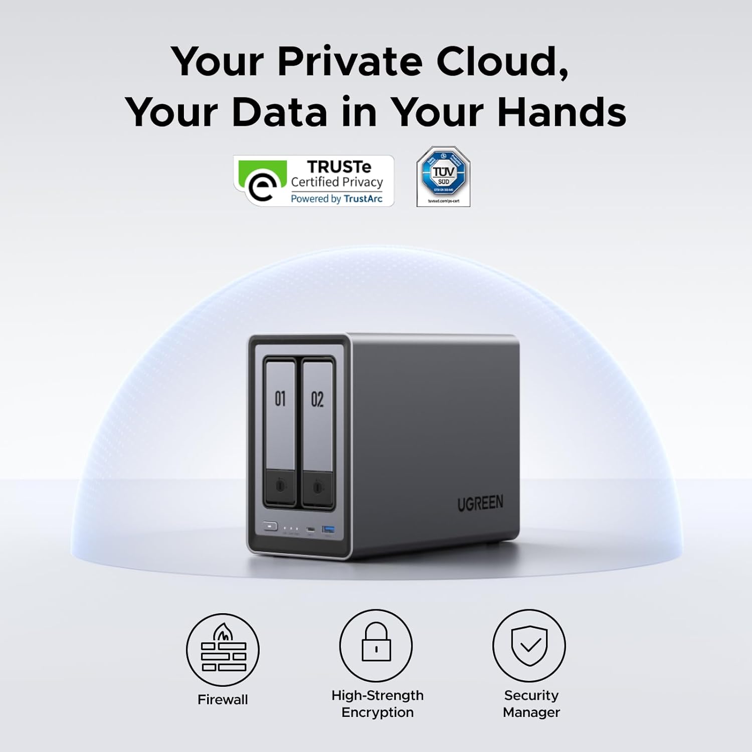 UGREEN NAS DXP2800 2-bayowy NA – Ddr5 8Gb recenzja i cena