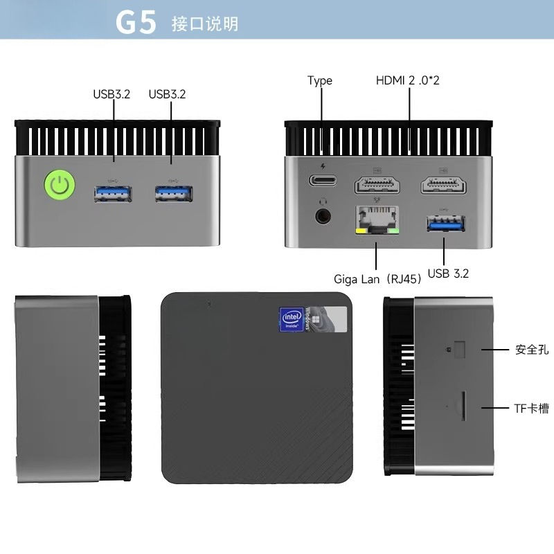 G5 Alder Lake N97 MINI PC Wind – Ddr5 4800Mhz recenzja i cena