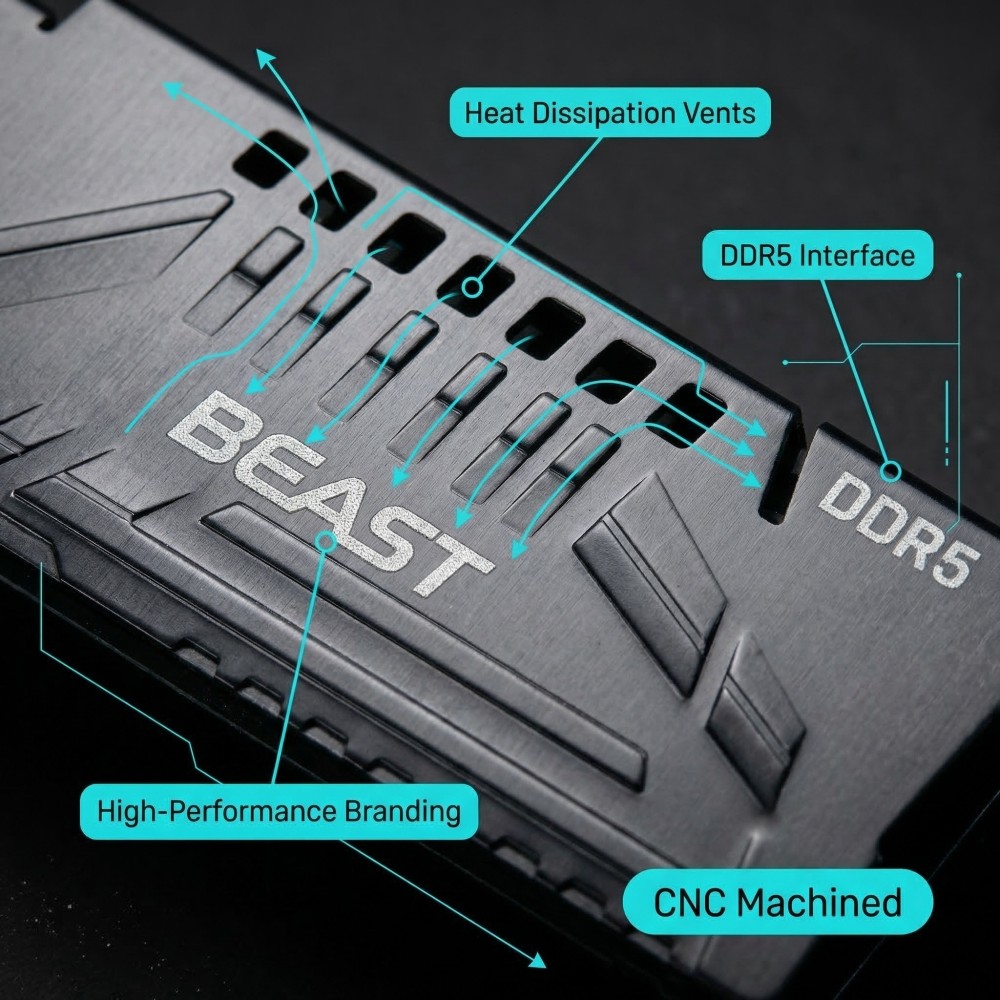 TISHRIC 10 szt. Radiator chłod – Ddr5 Memory recenzja i cena